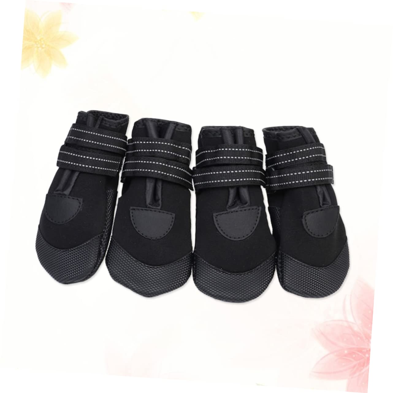 Supvox 8stücke Winter-warm Pet Dog Schuhe wasserdichte Und rutschfeste Boots Mit Reflektoren Für Kleine Mittlere Hunde Für Und Pfotenschutz