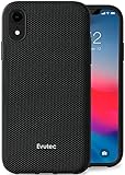 Evutec Compatible with iPhone XR Unique Heavy Duty Case Ballistic Nylon Premium Protective Military...