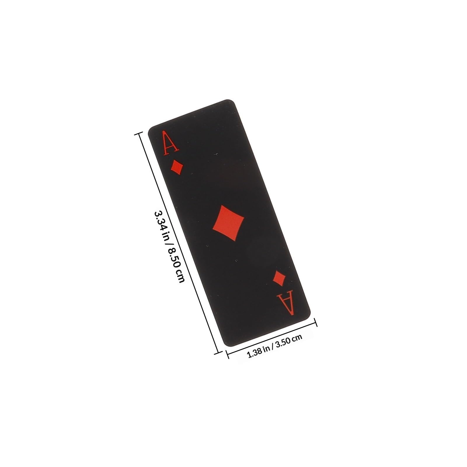 TEHAUX Baraja de Cartas de Póker de PVC Negro Diseño de Calaveras, Impermeables y Duraderas, Ideales para Reuniones Familiares y Juegos de Mesa