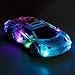 Haktoys ATS Battery Operated Bump & Go Action 8” Police Car Justice Enforcement Team | Changes Direction On Contact | Flashing LED Lights & Siren Sounds | Toy for Toddlers & Kids