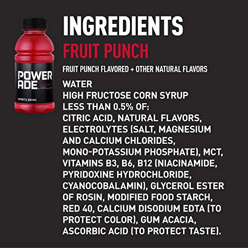 Powerade Fruit Punch, 12 Fl Oz (Pack Of 12) #TOP7