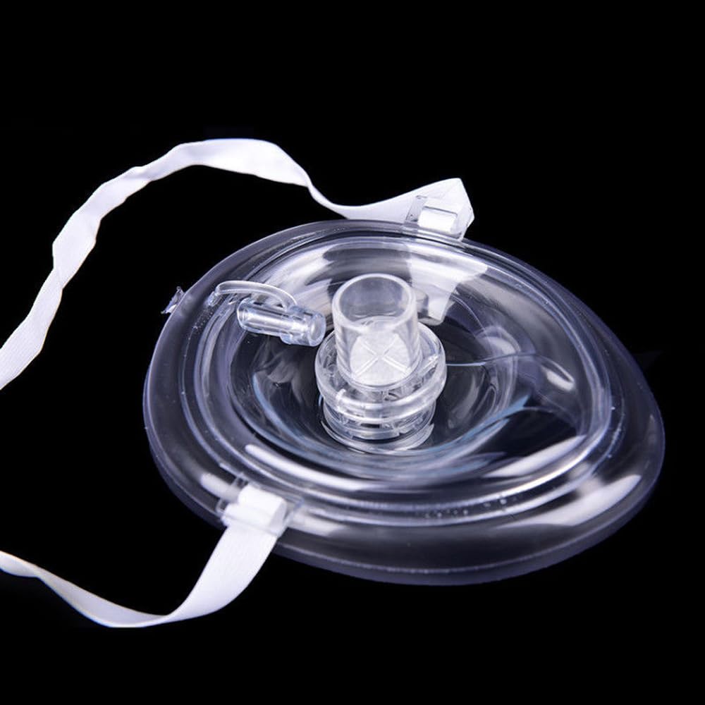 Maschera di salvataggio CPR tascabile, per rianimazione cardiopolmonare, protezione personale, con valvola unidirezionale, per adulti e bambini