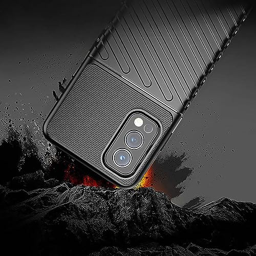 Image of Amazon Brand - Solimo Shockproof Mobile Cover Compatible with OnePlus Nord 2 5G (360 Degree Protection | Protective Design | Anti-Scratch Tough Slim TPU Case), Black
