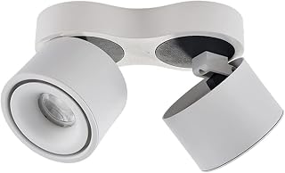 Double Head 10W COB Spotlights Energy Saving 360° Rotatable Ceiling Downlights 90° Folded Indoor,Luxury