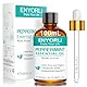 ENYORLI Ätherisches Pfefferminzöl 100ml Reines Pfefferminzöl für Haut, Gesicht, Haare, Aromatherapie, Diffusoren, Kerzenherstellung, Massage, Hauspflege, äußere Anwendung mit Pipette