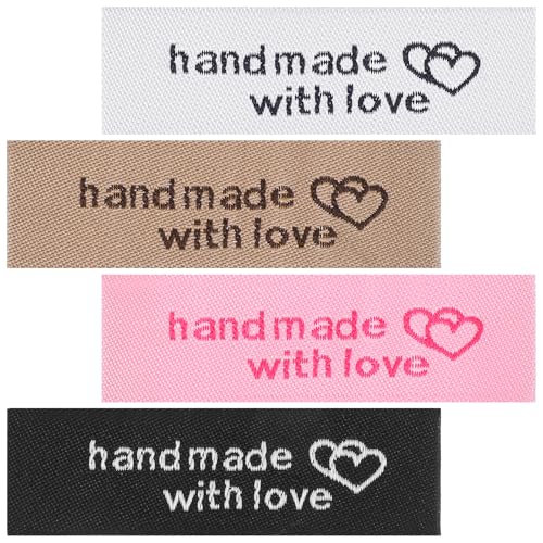 Ymapinc 160Pcs Made with Love Tags for Crochet,...