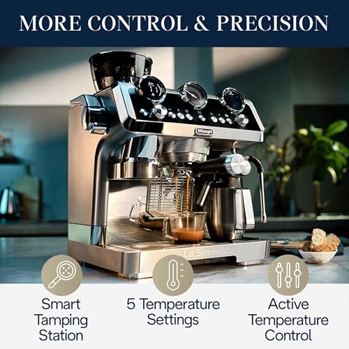 De'Longhi EC9665M La Specialista Maestro Espresso Machine, Stainless Steel, Silver,Black - image 4