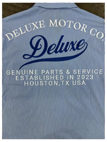 GORGLITTER Men's Cropped T Shirt Striped Button Up Letter Short Sleeve Collar Boxy Crop Tops3