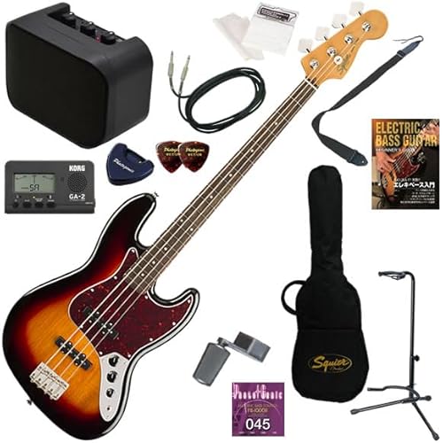 �y�Z�b�g�i�zSquier �G���L�x�[�X���S�ғ��� �~�j�A���v������������y13�_�Z�b�g Classic Vibe '60s Jazz Bass/3CS�i3�J���[�T���o�[�X�g�j