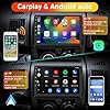 AWESAFE Autoradio [6Go+128Go] pour Peugeot Boxer II/Citroën Jumper II/Fiat Ducato Android 13 avec 4G Carplay Android Auto 9 Pouces GPS WiFi USB FM Bluetooth Commande au Volant