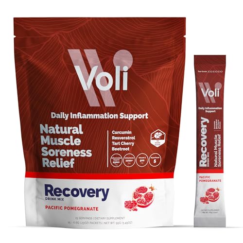 Voli Recovery - Post Workout Superfood Powder  Plant-based Drink Mix Packets ...