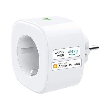 Enchufe inteligente Meross compatible con Alexa, Apple HomeKit y Google Home por 9,99€ ¡¡47% de descuento!!