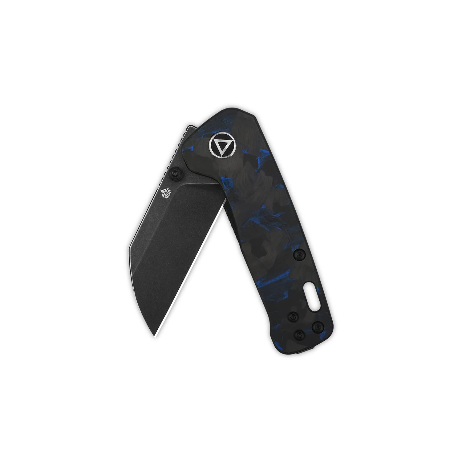 QSP Penguin Mini Einhandmesser mit Kohlefaser - Griff