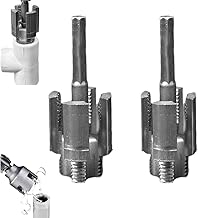 2025 New Pipe Thread Cutting Tool,Integrated Internal & External Pipe Threading Tool,Electric Drill Compatible PVC Pipe Threader Kit,1/2" (DN15) 3/4" (DN20) Pipe Sizes Rethreading Tool