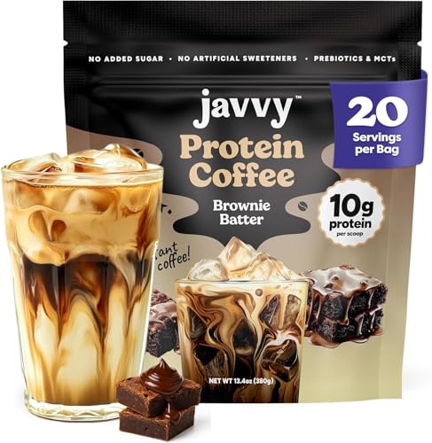 Javvy Brownie Batter Protein Coffee