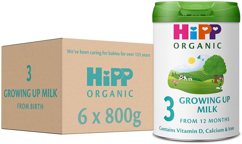 Hipp Organic 3 Growing Up Baby Milk Powder Formula From 12 Months 800g