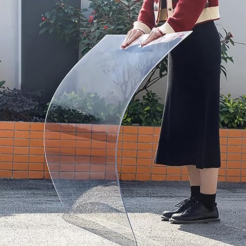 Láminas de policarbonato transparente a prueba de rayos UV para techos y acristalamientos al aire libre, alta transmisión de luz, ideal para invernaderos, garajes, estadios, refugios de autobuses