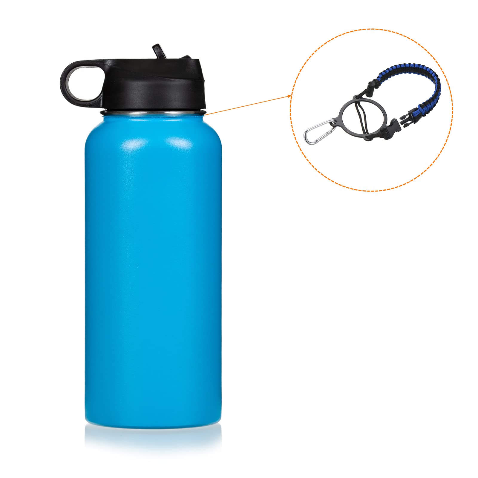 BOZ Kit de sangles pour bouteille d'eau – Poignée en