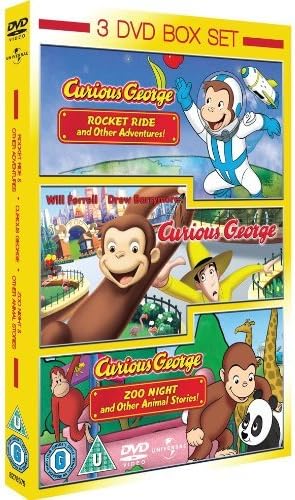 Curious George Vol 1/Vol 2/Curious George The Movie [DVD]