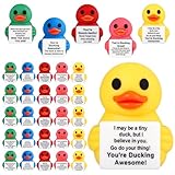 Package Includes: you'll receive 25 pieces of mini rubber ducks, enough to share with family, friends, and coworkers; Whether you need party favors, a companion for your work desk, or a small gift you'll use again and again, this set ensures you have...