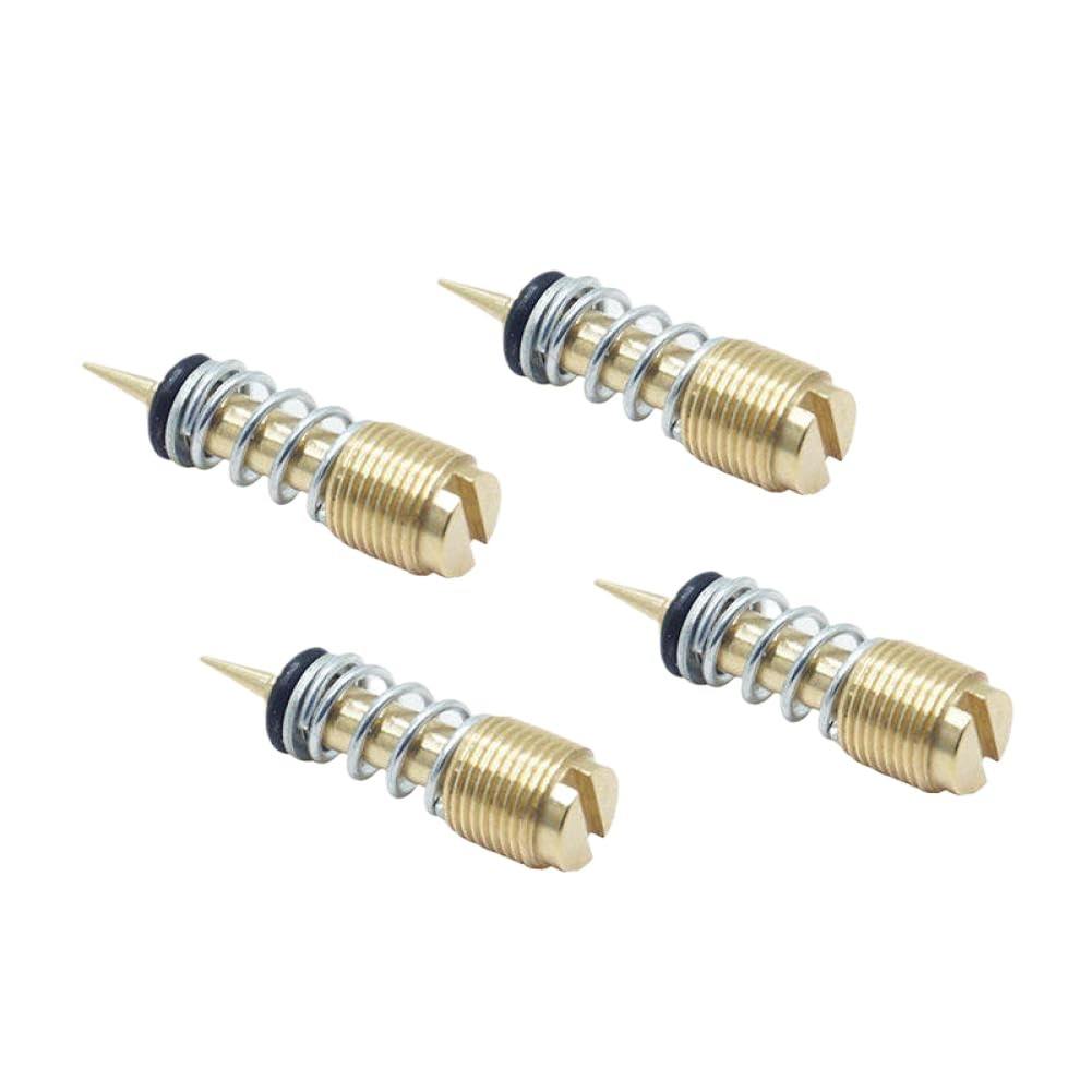 4X Carburetor Mixture Screw Sets Compatible with Intruder VS 800 1400 Boulevard S83 S50 Carb Rebuild Repair Parts VS800 VS1400 (4 Sets)