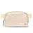 Pander Fanny Pack Crossbody Bags for Women, 1L Mini Bum Bag with Adjustable Strap for Outdoors Workout Traveling Running (Natural).