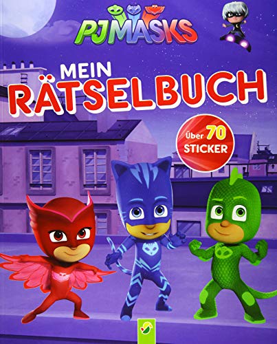 PJ Masks Mein Rätselbuch: Rätselspaß mit über 70 Stickern PJ Masks Mein Rätselbuch: Rätselspaß mit über 70 Stickern