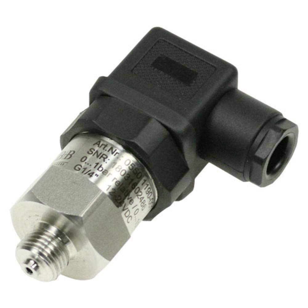 B & B Thermo-Technik B Thermo-Technik czujnik ciśnienia 1 szt. 0550 1191-005 0 kabel 4 bar, 3-żyłowy (Ø x dł.) 27 mm x