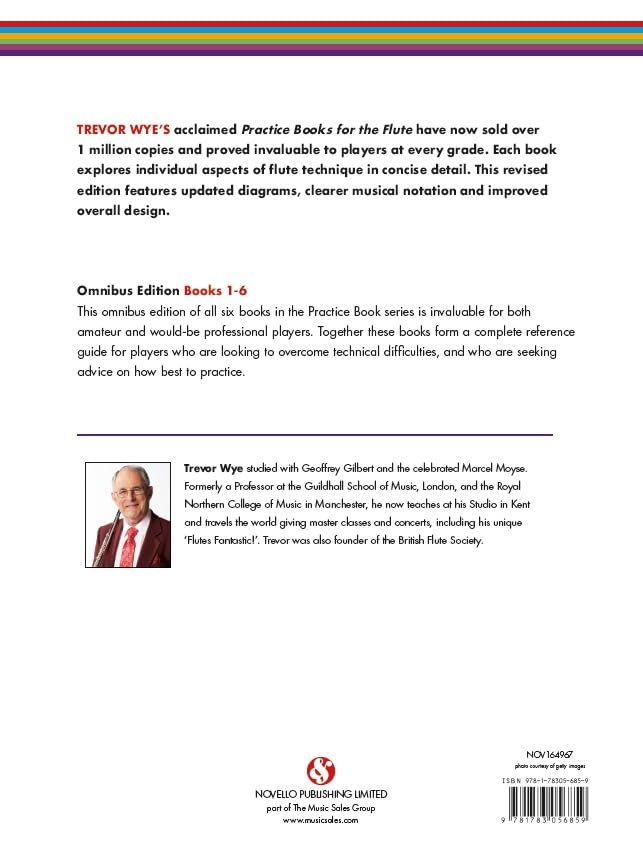 Trevor Wye: Practice Book for the Flute - Books 1 to 6 (Omnibus CD Edition) | Flute Technique Sheet Music Instruction Book Intermediate to Advanced Level for Students and Independent Practice image 5