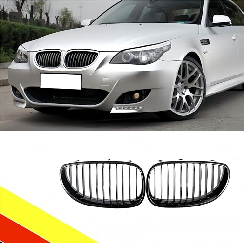 Grille de radiateur Série 5 E60 E61 M5 calandre sport noir brillant
