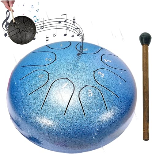 Chakra Drum para Lluvia Exterior 8 Notas 6 Pulgadas miniatura 1