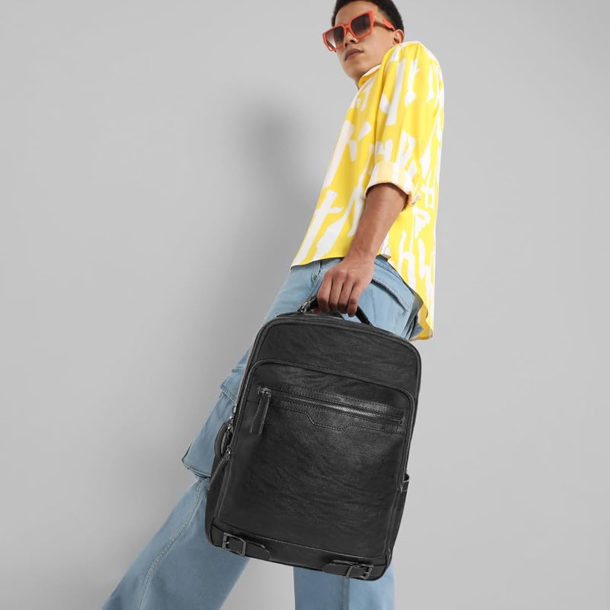 Men's Wanderer's Odyssey Backpack for Casual Wear