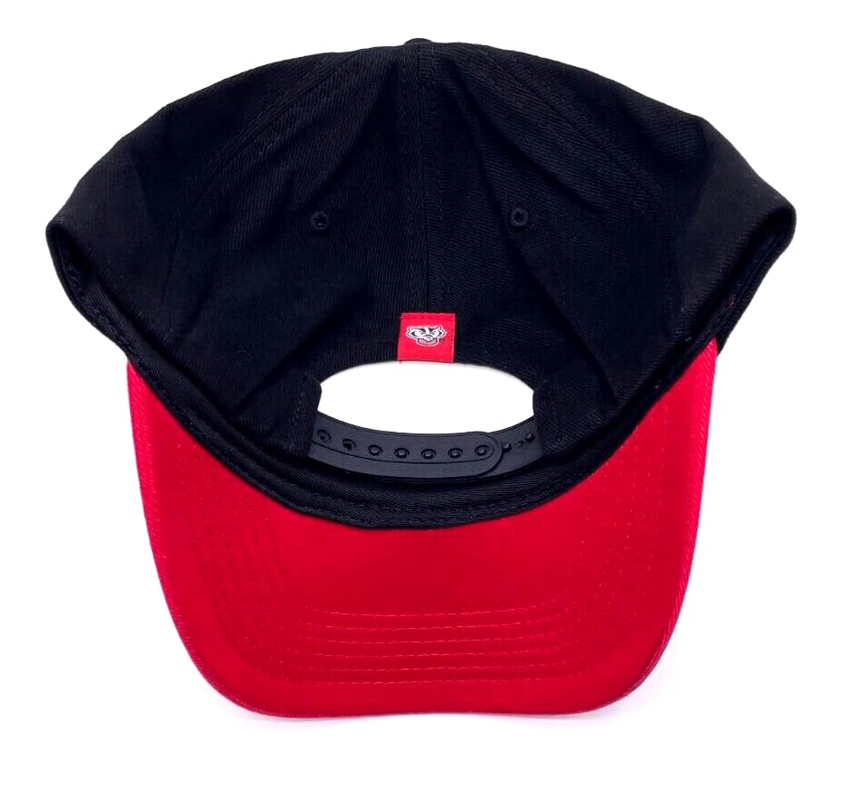 Gorra clasica bicolor ajustable con logo bordado miniatura 3