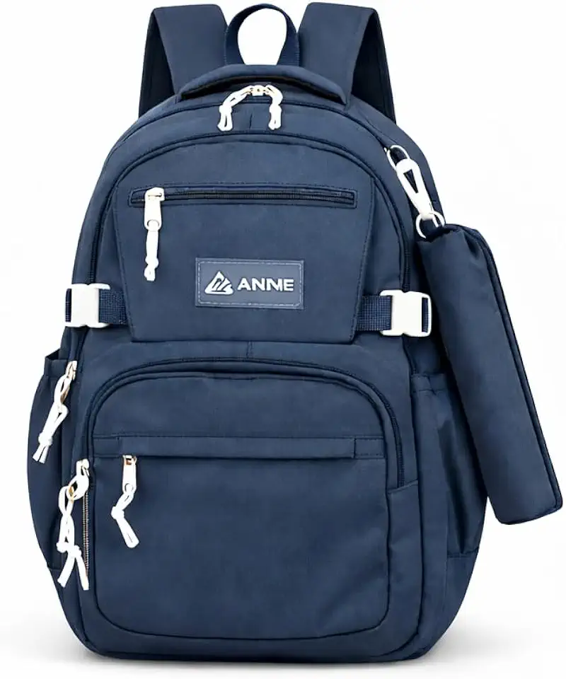 Mochila Infantil com Estojo Masculina Feminina Escolar e Faculdade Grande Capacidade – Impermeável, Resistente, com Múltiplos Compartimentos e Bolsos Organizadores – Ideal para todas as Idades Premium