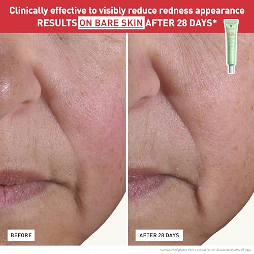 Image of Erborian CC Red Color Correcting SPF 25 Green Pigment Cream, Neutralizes Redness, Calms Skin, Lightweight, Tone‑Perfecting Primer, Korean Skincare