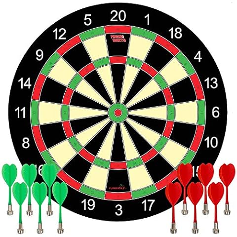 Magnetic Dart Board Game – 12pcs Kids Magnetic Darts Boys Toys Gifts Indoor Outdoor Games for Family and Friends – Safe Dart Game Set for All Ages 5 6 7 8 9 10 11 12 Year Old Kids and Adults Cover