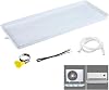 Air Conditioner Drip Pan - PP Tray Water Collector Pad for IndoorOutdoor Split AC Heat Pump Systems - Protects Unit from Water Damage