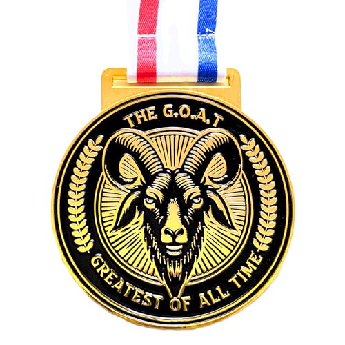 We Da Goat Greatest of All Time Medal - Luxury 2.75