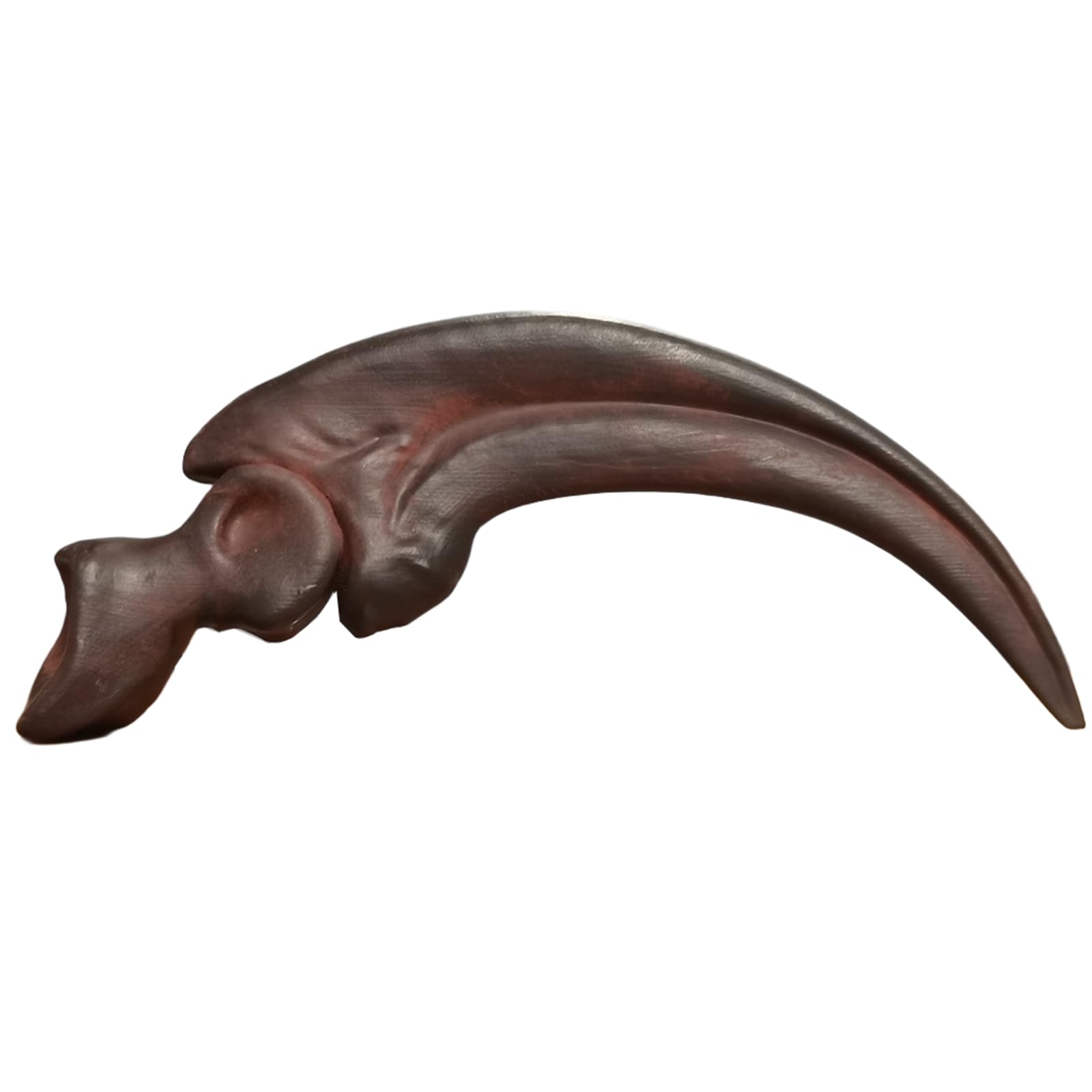 Lkylvee Brown Fire-Thief Dragon Claw Fossil Specimen - Pyroraptor Dinosaur Claw Specimen Replica - For Home Office Decor Craft Teaching Prop,,15Cm