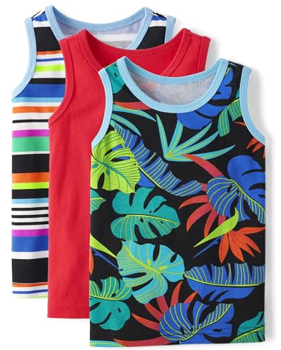 Image of The Children's Place Boys and Toddler Assorted Sleeveless Tank Tops