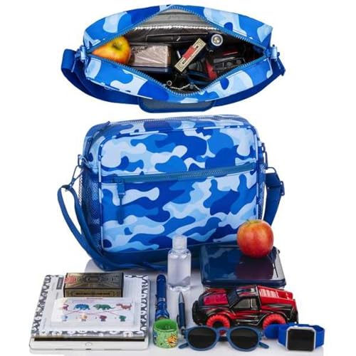 Maggie Crossbody Bag for Teen Girls - Insulated Compartment Messenger Bag with Adjustable Strap & Multiple Pockets,2