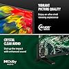 Toshiba 50”UV1563DB 4K Smart VIDAA TV, Ultra HD,Dolby Vision, HDR10, Freely, Disney+, Prime Video, Netflix, Dolby Audio Processing, Works with Alexa, Works with Google Assistant, VIDAA Voice 2025
