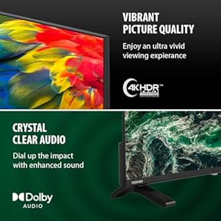 Toshiba 50”UV1563DB 4K Smart VIDAA TV, Ultra HD,Dolby Vision, HDR10, Freely, Disney+, Prime Video, Netflix, Dolby Audio Processing, Works with Alexa, Works with Google Assistant, VIDAA Voice 2025
