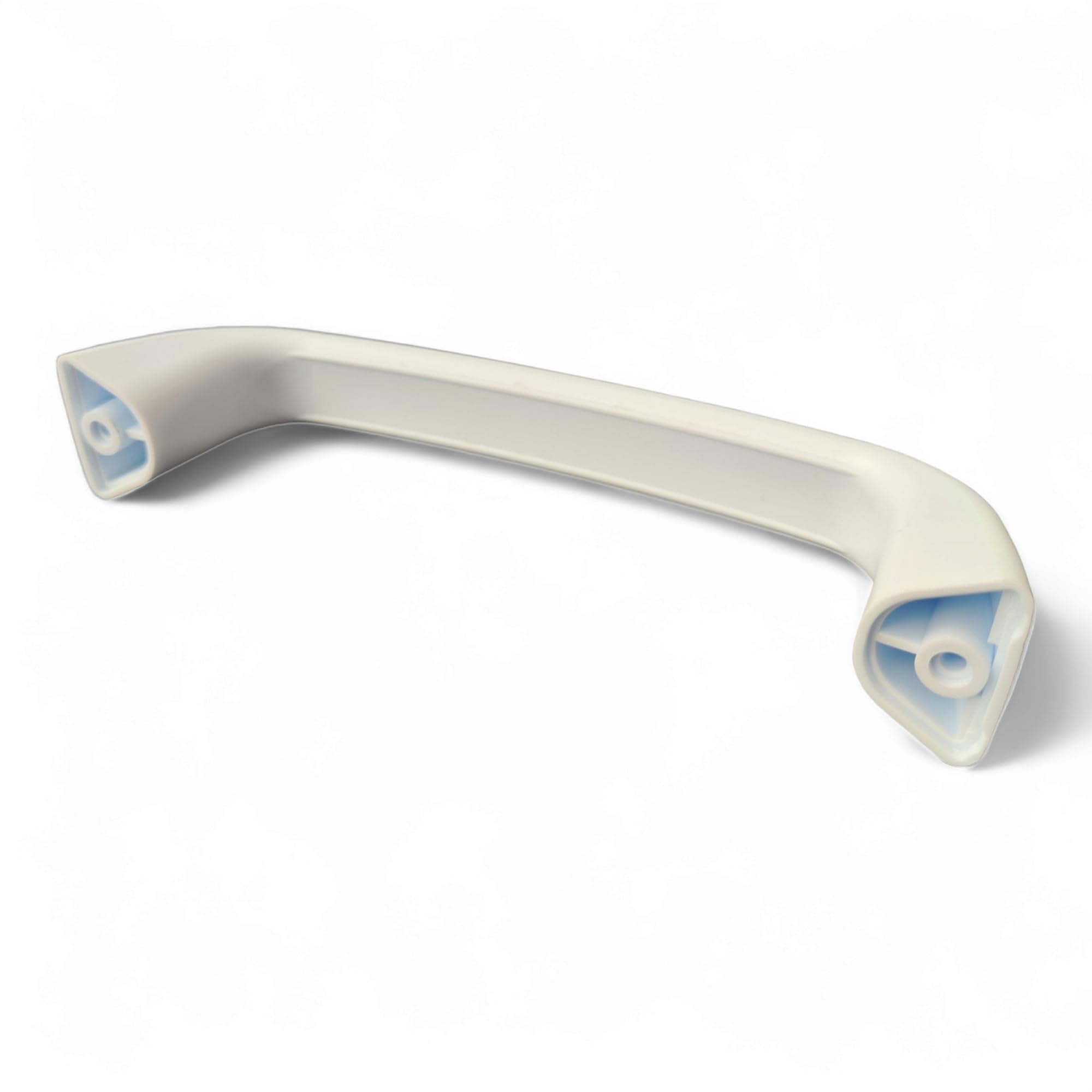 Maniglia Per Roulotte Caravan Barca In Plastica Bianco Perlato - Lunghezza 225 Mm, Distanza Fori 178 Mm - Resistente UV E Intemperie - 3
