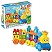 Mega Bloks Le Train de L'Alphabet, jeu de blocs de construction, 50 pièces, jouet pour bébé et enfant de 1 à 5 ans, FWK22