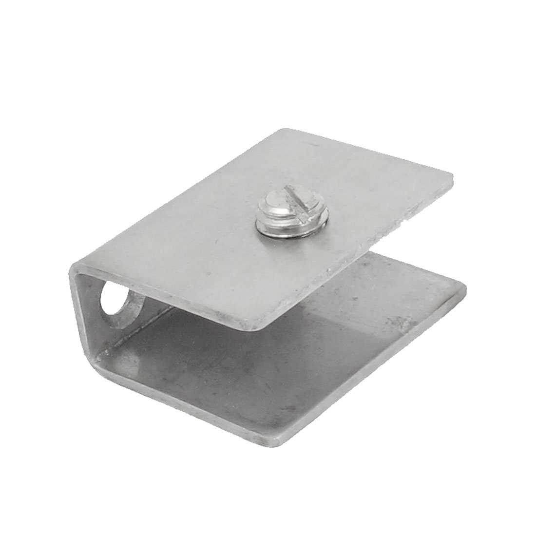 Aexit 10mm Thick Rectangle Shape Glass Shelf Clip Support Hand-Screw Holder