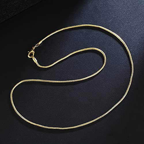 Chaîne serpent 2mm anti-accrocs, le collier robuste qui ne s'emmêle pas - 5