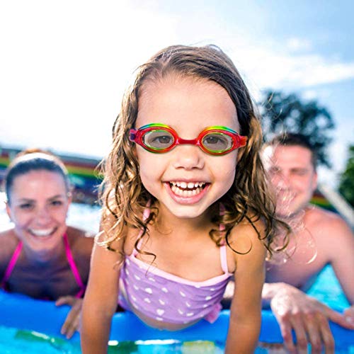 image for ProChosen Kids Swim Goggles, Waterproof Anti Fog UVA/UVB Protection No