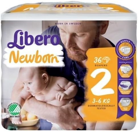 Libero - Baby Soft 2 - 3 à 6 kg - Carton de 264 langes