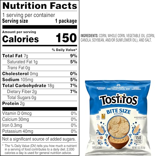 Tostitos Bitesize Rounds 40-Pack – Perfect for Snacking - Image 4